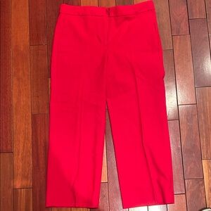 J. Crew Red Capris